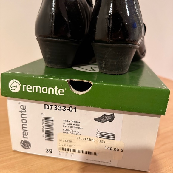 Remonte - Black women's shoe (size 9) - Picture 13 of 13